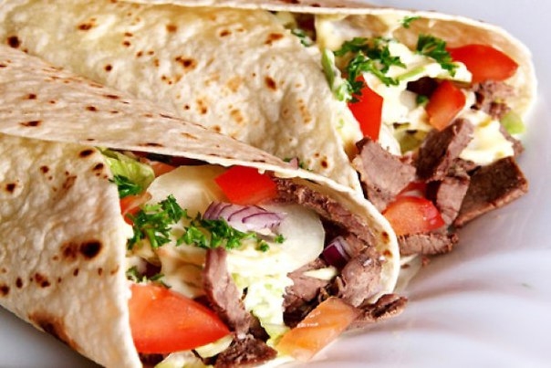 4 варианта очень вкусной домашней шаурмы