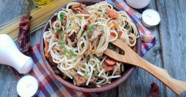 Паста с мясом