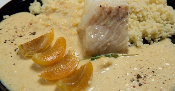 Филе трески с кускусом Филе трески с кускусом