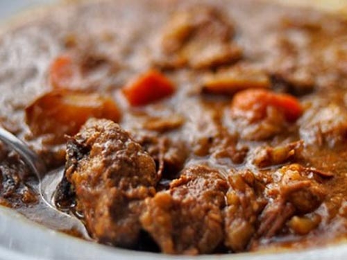 Тушеное мясо по-мароккански