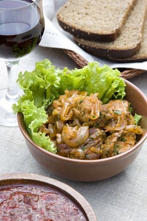Каурма из свинины с помидорами