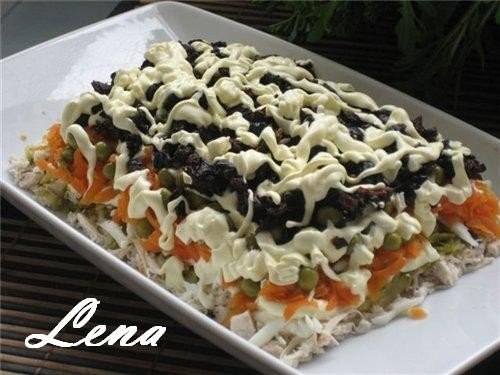 Салат "Прага"