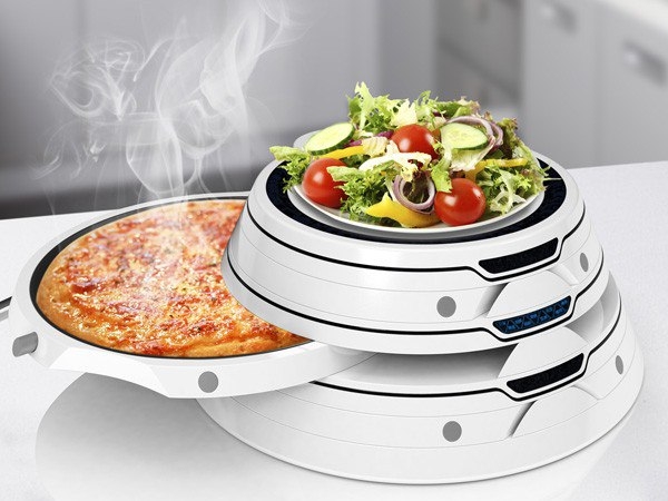 Tower Food Warmer &mdash; инновационная микроволновая печь, которую изобрел дизайнер Аймо Бао.