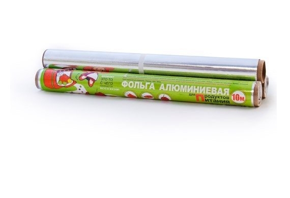 Лечение алюминиевой фольгой
