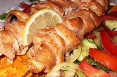 Куриные шашлычки в йогуртовом маринаде