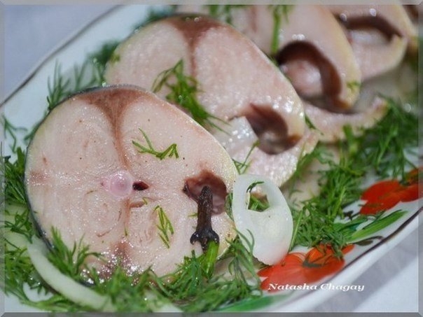 Скумбрия маринованная с луком от Натальи Чагай