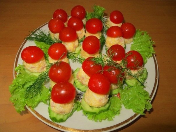 Простая закуска &laquo;Грибочки&raquo;