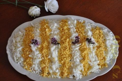 Салат "Полосатый"