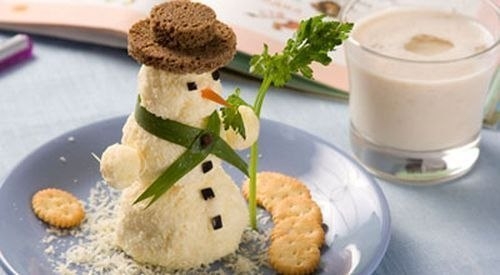 Салат закусочный &laquo;Снеговик&raquo;