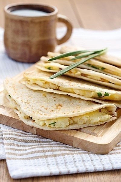 "Кыстыбый с картошкой и луком"