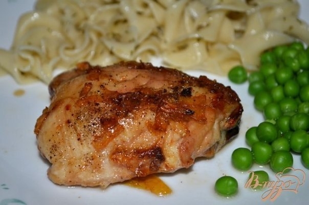 Пряные апельсиновые куриные бедрышки