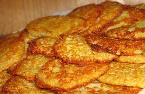 Драников с морковью