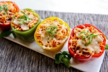 Перец, фаршированный фаршем Перец, фаршированный фаршем