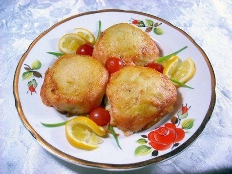 Картофельные шарики с мясом Картофельные шарики с мясом