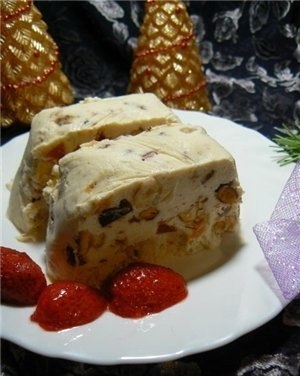 Праздничная ореховая нуга
