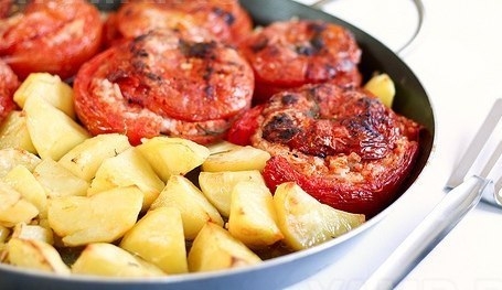 Помидоры, фаршированные мясом