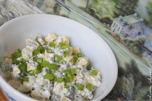 Крестьянский картофельный салат Крестьянский картофельный салат