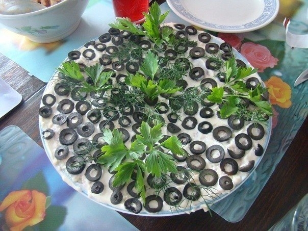 Салат ' Царский'. Салат ' Царский'.