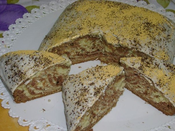 Пирог'Зебра'