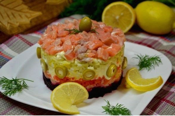 САЛАТ "ЦАРСКАЯ ШУБКА"