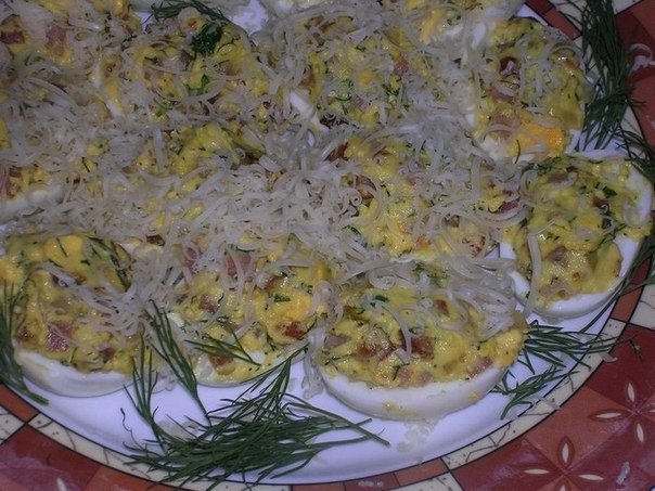 Начинки для фарширования яиц