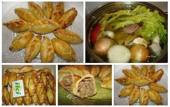 Мини-пирожки с мясом