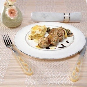 Фаршированные ножки цесарки