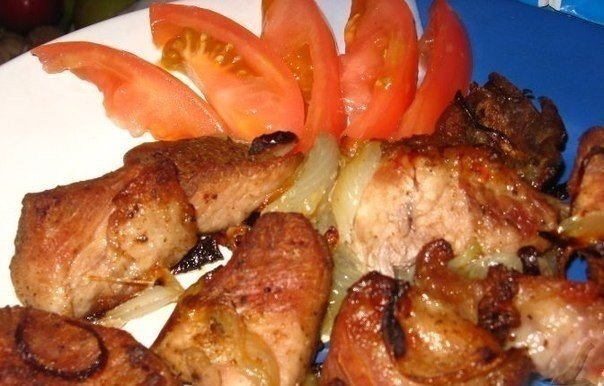 Шашлык в рукаве.