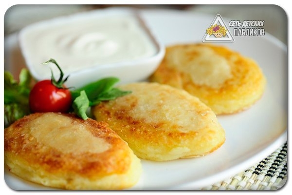 Картофляники с мясом.
