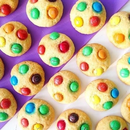Печенье с M&M's.