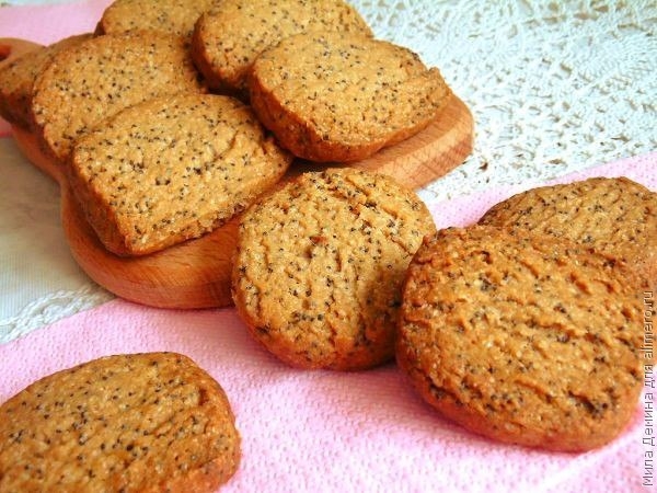 Маковое печенье.