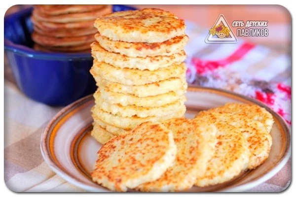 Оладьи из пшенной каши.