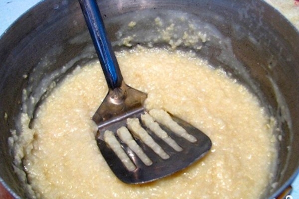 Блины из пшенной каши.