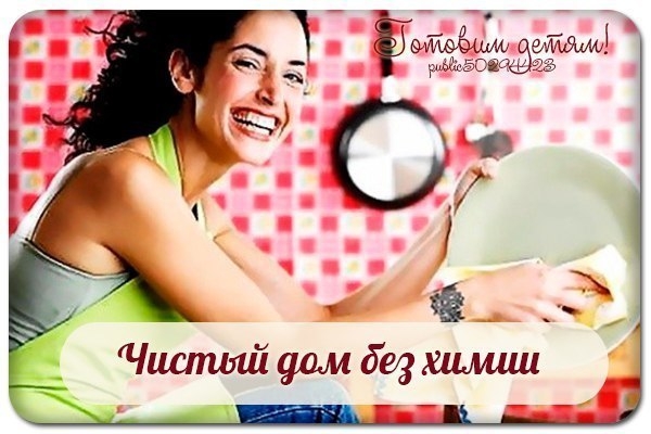 Чистый дом без химии.