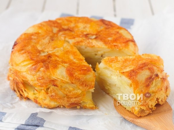 Картофельная запеканка с сыром для школьника Картофельная запеканка с сыром для школьника