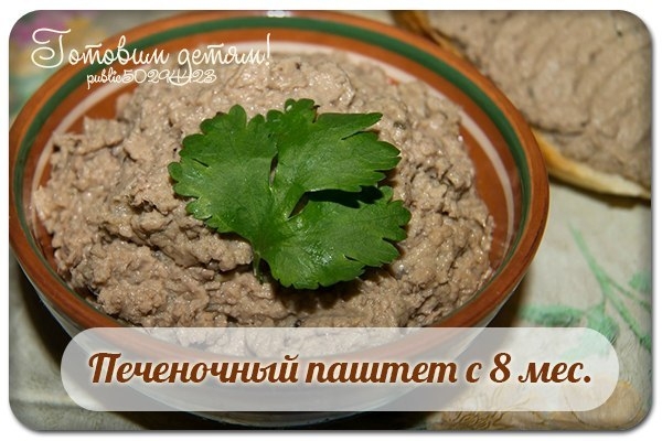 Печень в рационе ребёнка