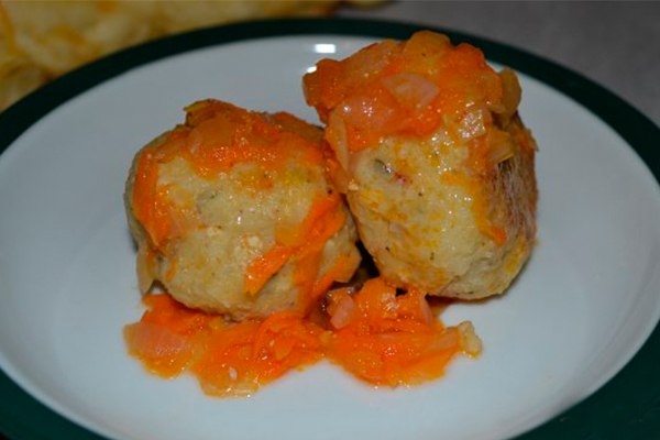 Рыбные тефтели с манкой.