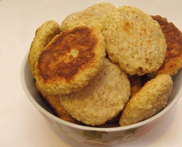 Печенье из овсяных хлопьев "Геркулес" и творога.