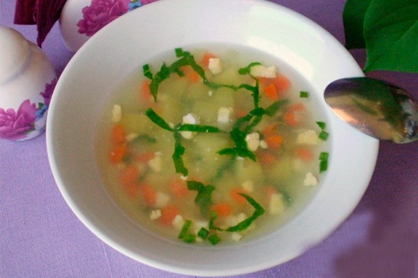 Легкий суп без мяса. Легкий суп без мяса.