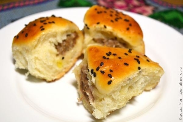 Румынские пирожки с мясом "Необычные".