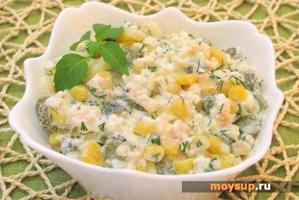 КУКУРУЗА С ЯЙЦОМ