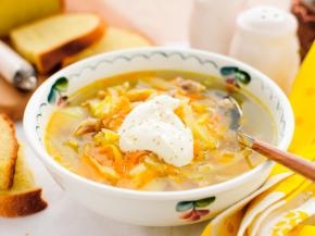 ЩИ ИЗ БЕЛОКОЧАННОЙ КАПУСТЫ ЩИ ИЗ БЕЛОКОЧАННОЙ КАПУСТЫ