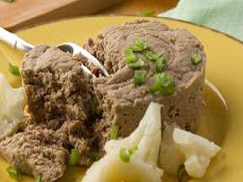 ПУДИНГ ИЗ КУРИЦЫ, МЯСА ИЛИ ПАРНОЙ РЫБЫ