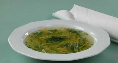 СУП СО СТРУЧКОВОЙ ФАСОЛЬЮ