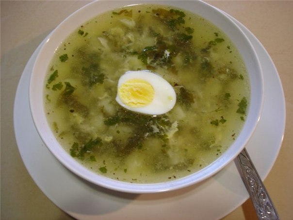 КУРИНЫЙ СУПЧИК СО ШПИНАТОМ И ДОМАШНЕЙ ЛАПШЕЙ