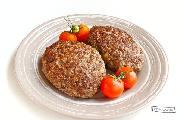 Котлеты из куриных сердечек.
