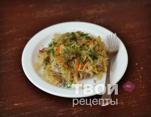 КАПУСТА С ФАРШЕМ В МУЛЬТИВАРКЕ