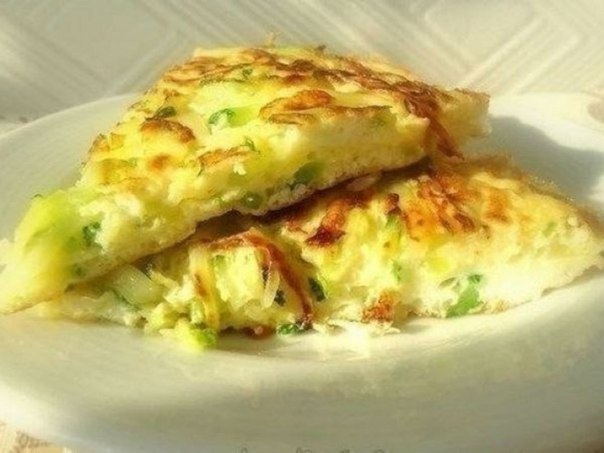 ПИРОГ С КАБАЧКОМ И СЫРОМ