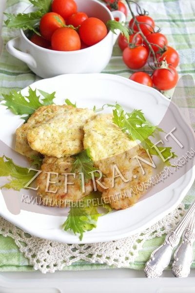 КОТЛЕТЫ ИЗ КУРИЦЫ С КАБАЧКОМ