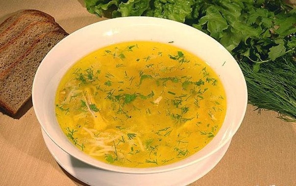 СУП НА КУРИНОЙ НОЖКЕ